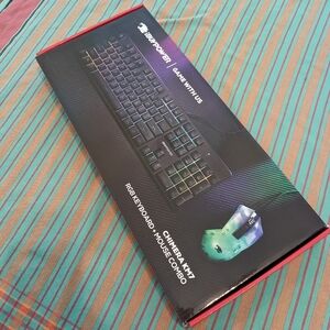 New in Box colorful gaming keyboard and mouse
